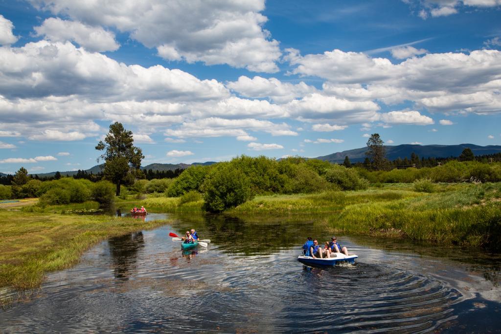 Bend-Sunriver Camping Resort 24 Ft. Yurt 16 Luaran gambar